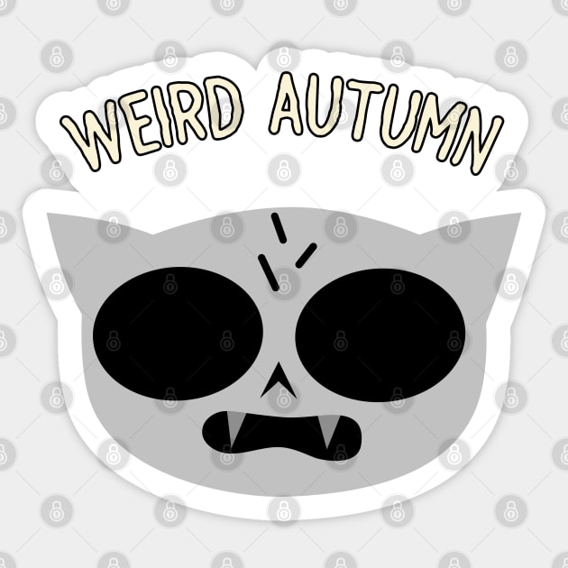 Night in the woods Weird Autum Sticker by MigiDesu